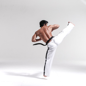 Male taekwondo 7 — figure reference